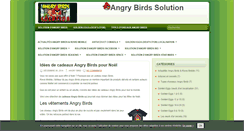 Desktop Screenshot of angry-birds-solution.fr