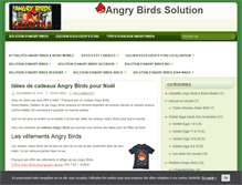 Tablet Screenshot of angry-birds-solution.fr